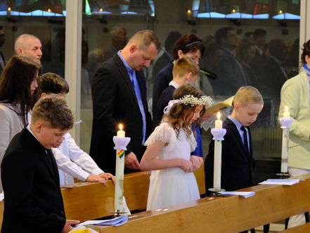 Erstkommunionfeier in St. Maria 